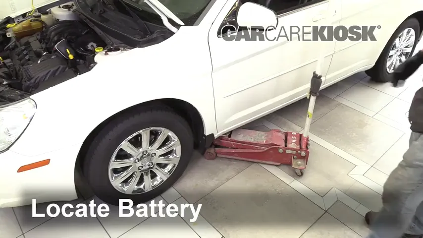 2010 Chrysler Sebring LX 2.7L V6 Sedan (4 Door) Battery